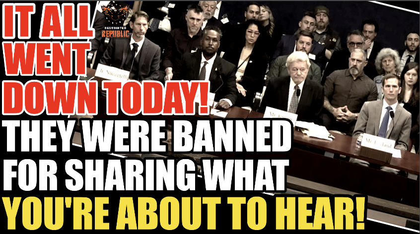 BREAKING! It All Went Down TODAY & They Were Blacklisted For Sharing What You’re About To Hear! 